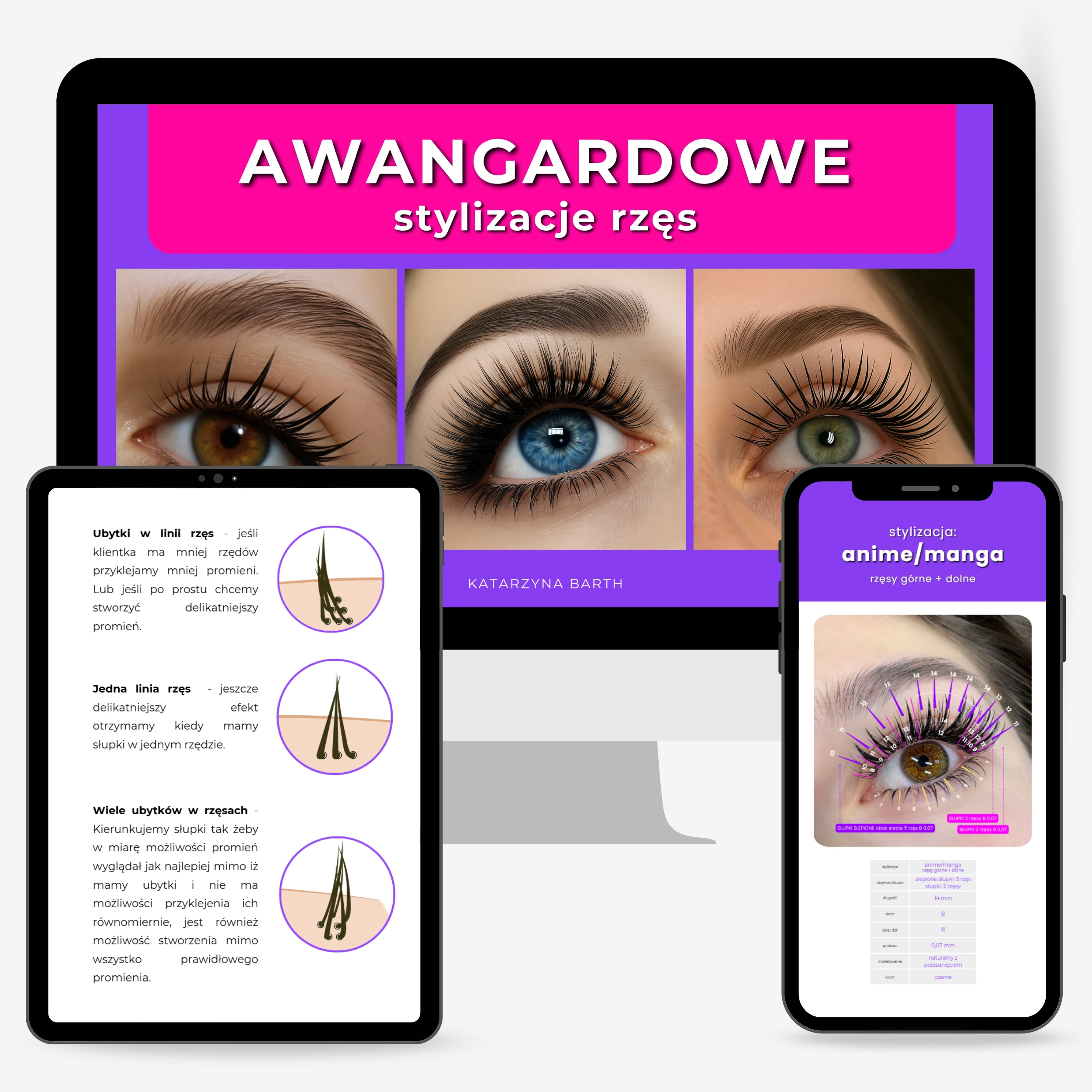 BONUS 11 awangardowe stylizacje rzęs